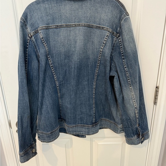 Chico's Blue Jean Jacket Classic Denim Style - Picture 2 of 3